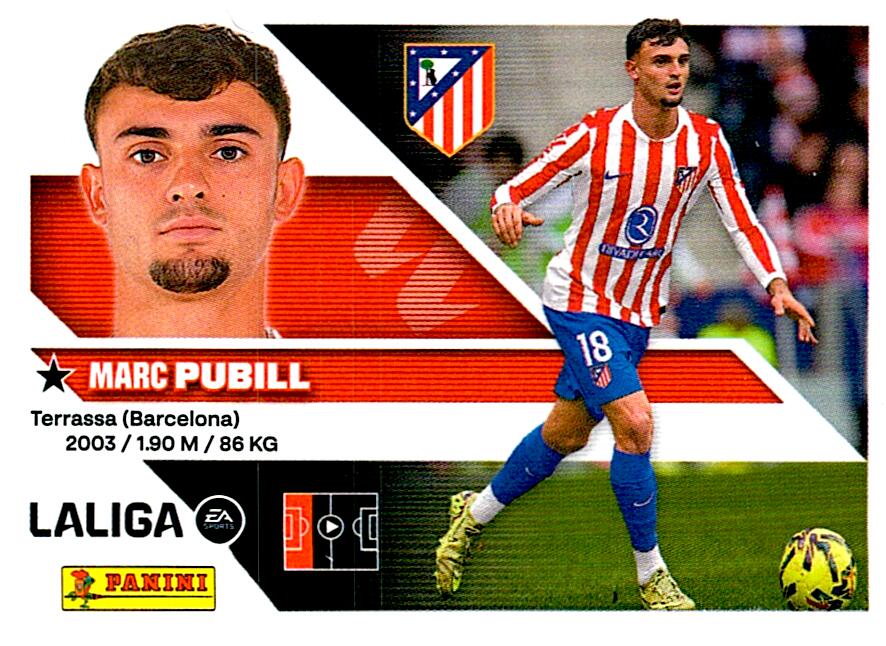 LIGA ESTE 2026/2027 PUBILL ATLETICO DE MADRID Nº7