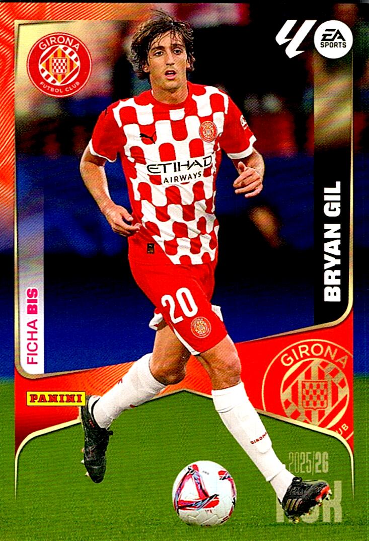 MEGACRACKS 2025/2026 BRYAN GIL GIRONA FC Nº196BIS TERCERA EDICION