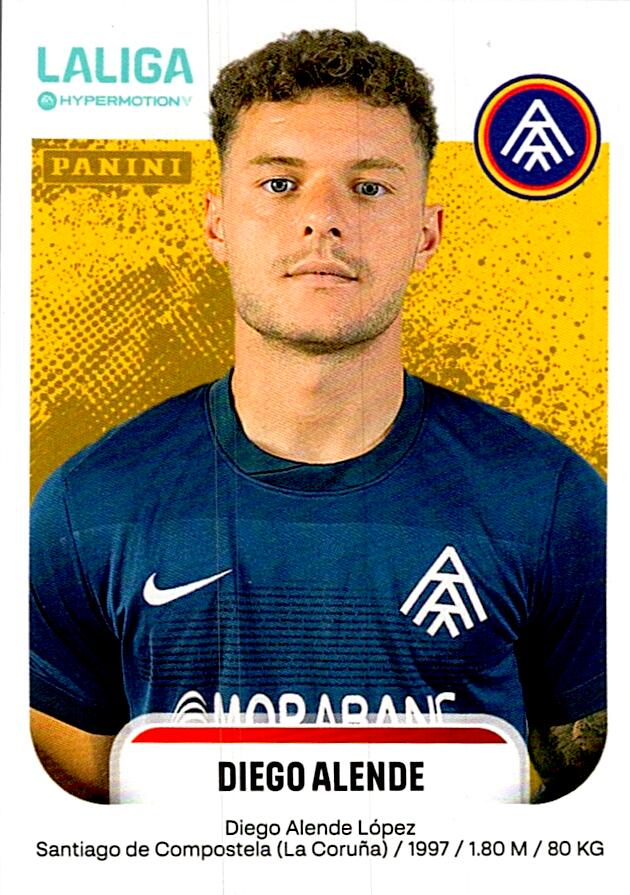 LALIGA HYPERMOTION 2025-26 DIEGO ALENDE ANDORRA Nº47A