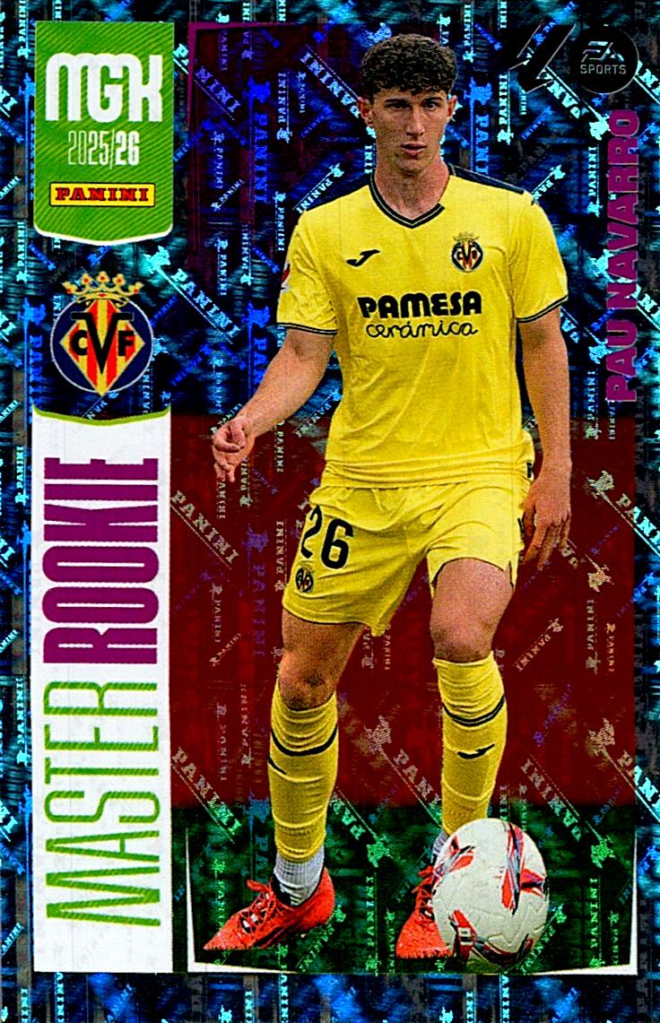 MEGACRACKS 2025/2026 PAU NAVARRO MASTER ROOKIE Nº419