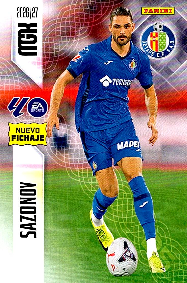 MEGACRACKS 2026/2027 SAZONOV NUEVO FICHAJE Nº457 SEGUNDA EDICION