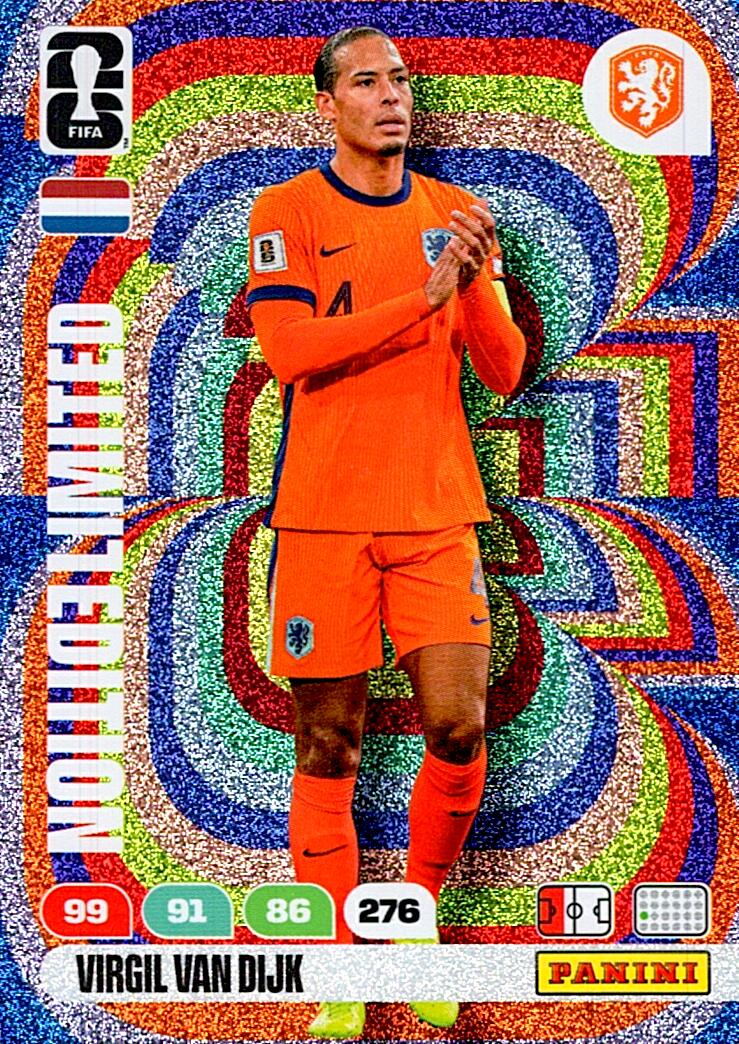 ADRENALYN WORLD CUP 2026 VIRGIL VAN DIJK EDICION LIMITADA
