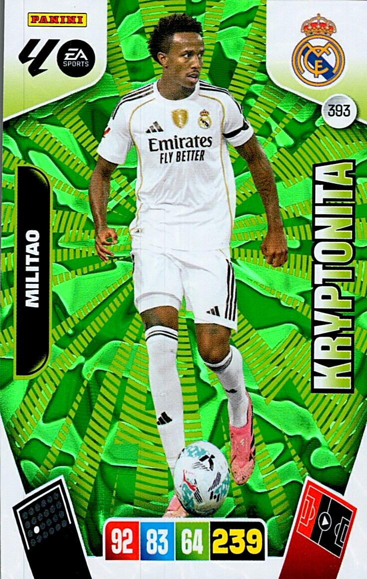 ADRENALYN LA LIGA 2025/2026 MILITAO KRYPTONITA Nº393