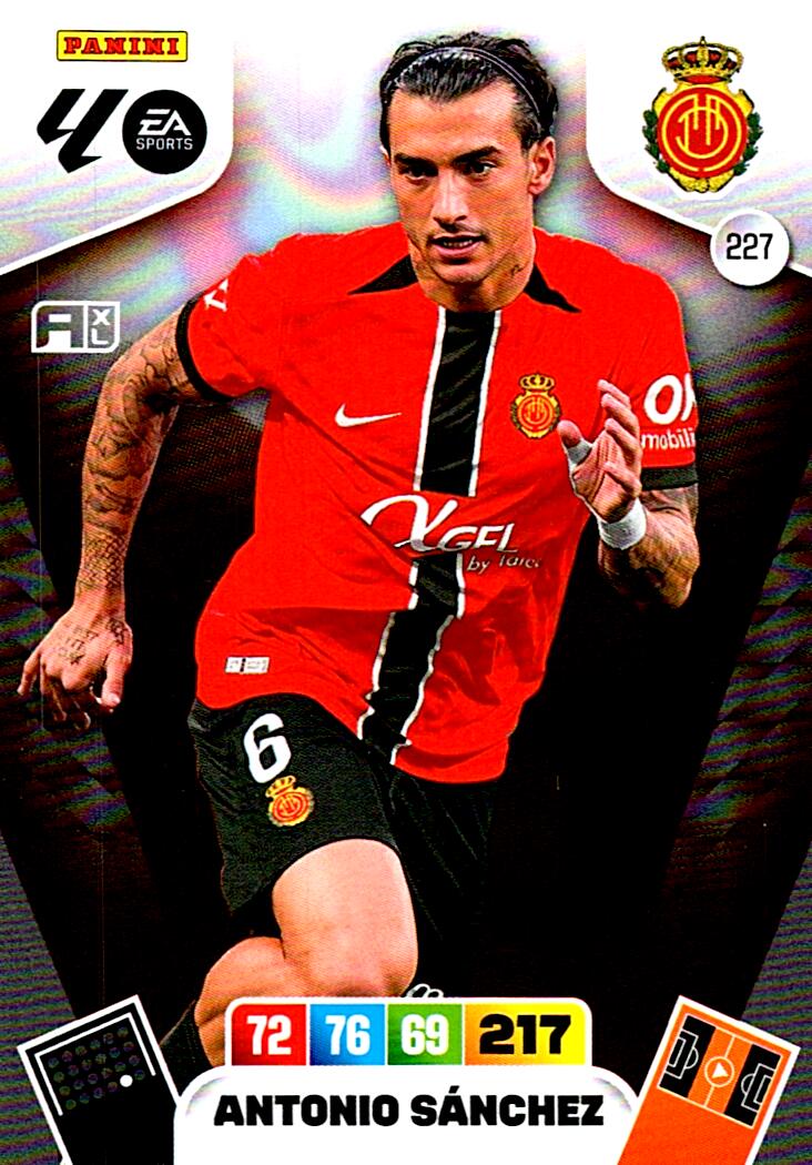 ADRENALYN LA LIGA 2025/2026 ANTONIO SANCHEZ RCD MALLORCA Nº227