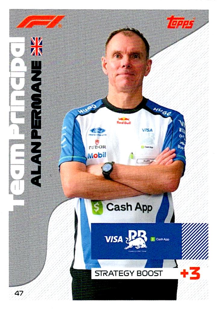 TURBO ATTAX FORMULA 1 2026 ALAN PERMANE Nº47