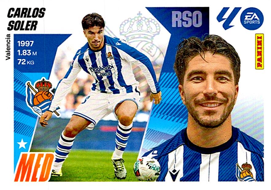 LIGA ESTE 2025/2026 CARLOS SOLER ULTIMO FICHAJE Nº57 CUARTA EDICION