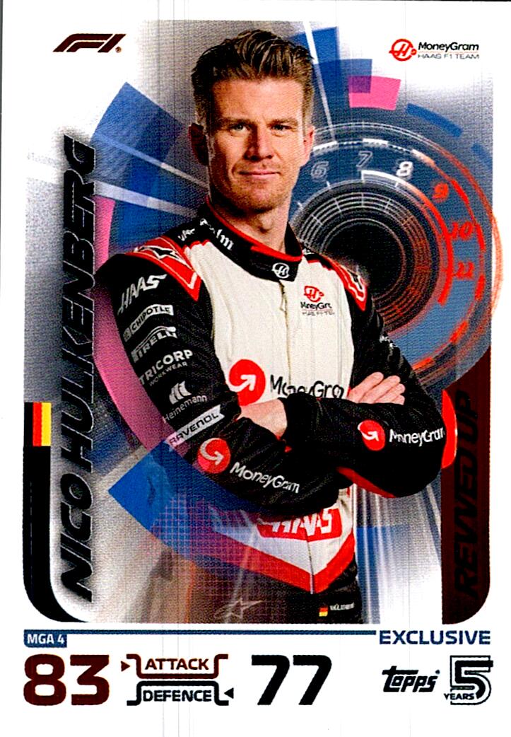 TOPPS TURBO ATTAX 2024 NICO HULKENBERG REVVED UP MGA4
