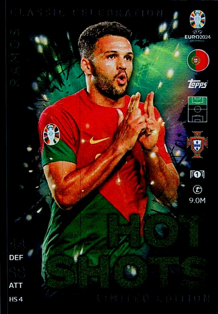 TOPPS MATCH ATTAX UEFA EURO 2024 RAMOS HOT SHOTS LIMITED EDITION NºHS4