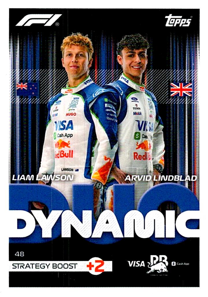 TURBO ATTAX FORMULA 1 2026 LIAM LAWSON & ARVID LINOBLAD Nº48