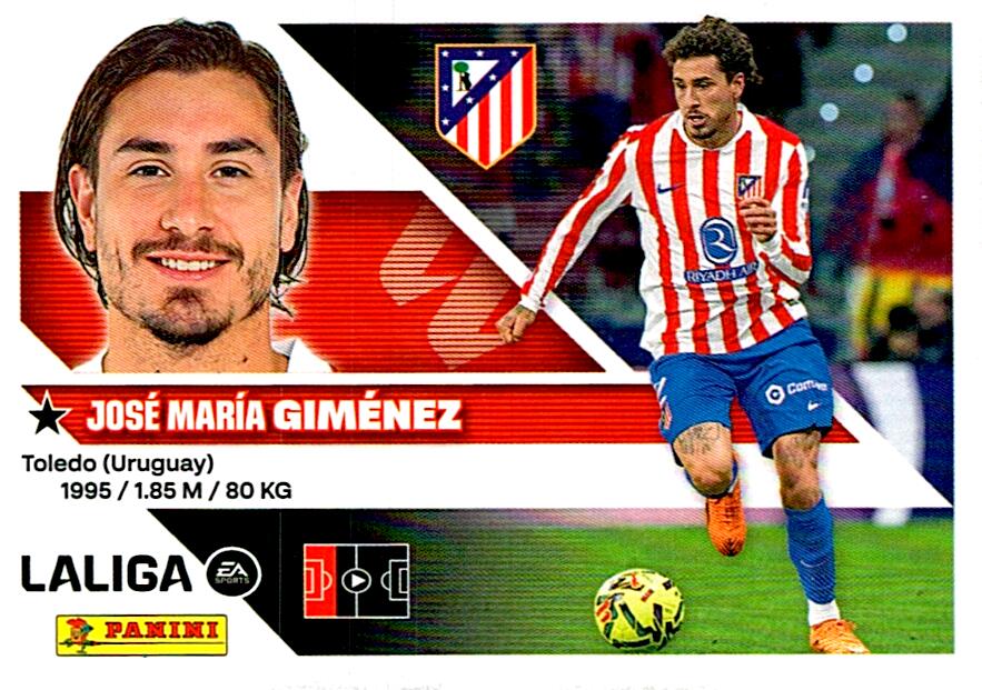 LIGA ESTE 2026/2027 GIMENEZ ATLETICO DE MADRID Nº8B