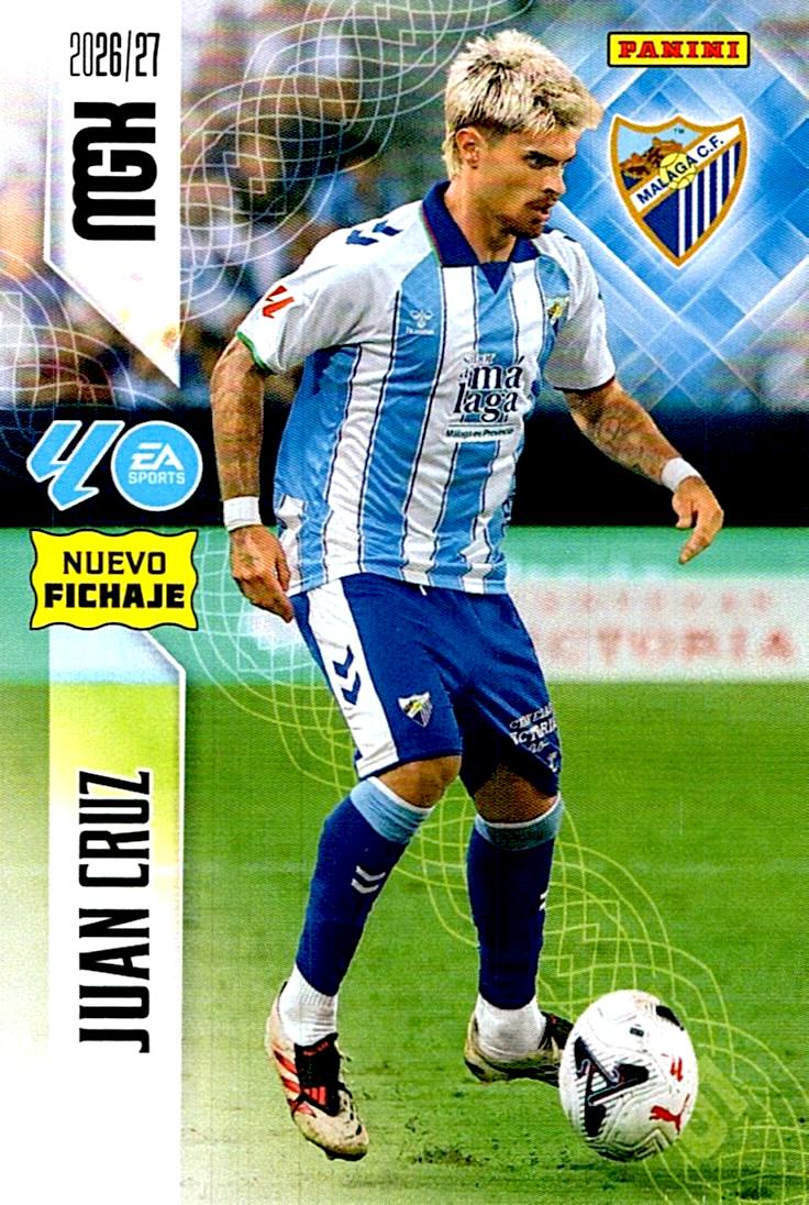 MEGACRACKS 2026/2027 JUAN CRUZ NUEVO FICHAJE Nº458 SEGUNDA EDICION