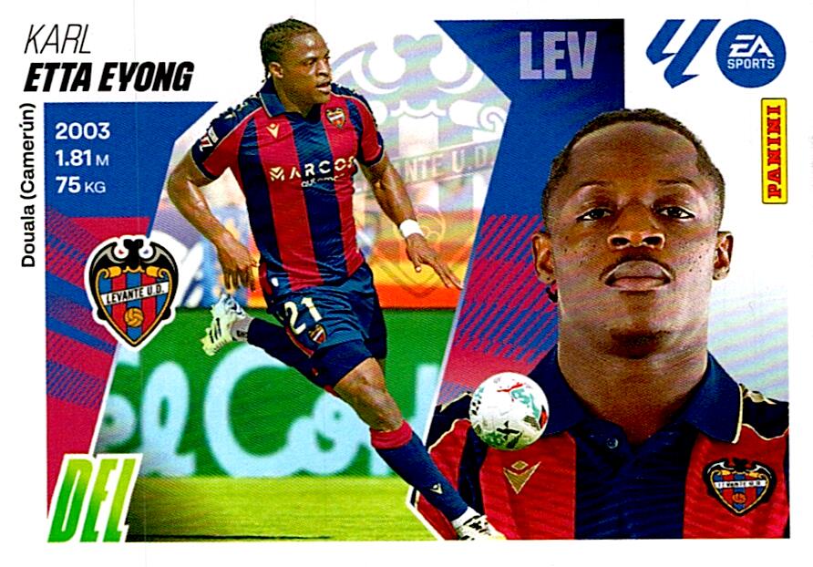 LIGA ESTE 2025/2026 ETTA EYONG ULTIMO FICHAJE Nº58 CUARTA EDICION