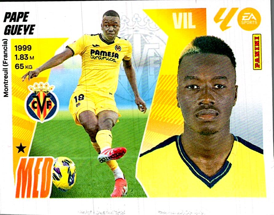 LIGA ESTE 2025/2026 VILLARREAL CF PAPE GUEYE Nº12