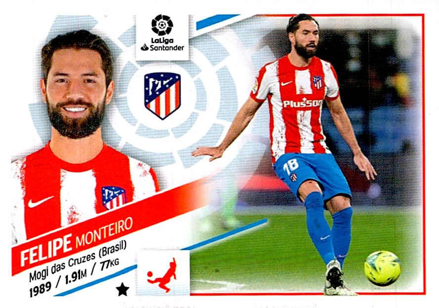Cromo Liga Este 2022/2023 FELIPE ATLETICO DE MADRID Nº8A