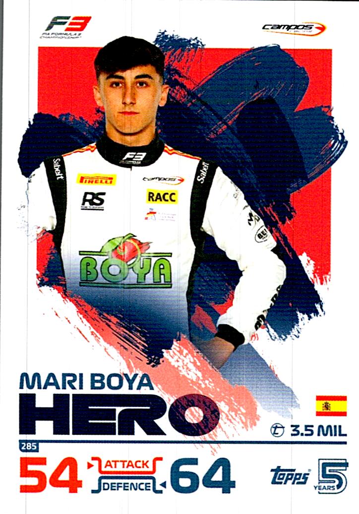 TOPPS TURBO ATTAX 2024 Nº285