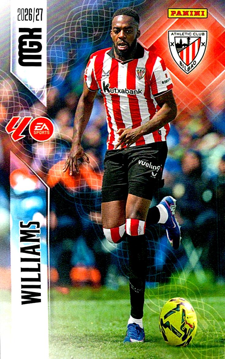 MEGACRACKS 2026/2027 WILLIAMS ATHLETIC CLUB  Nº52