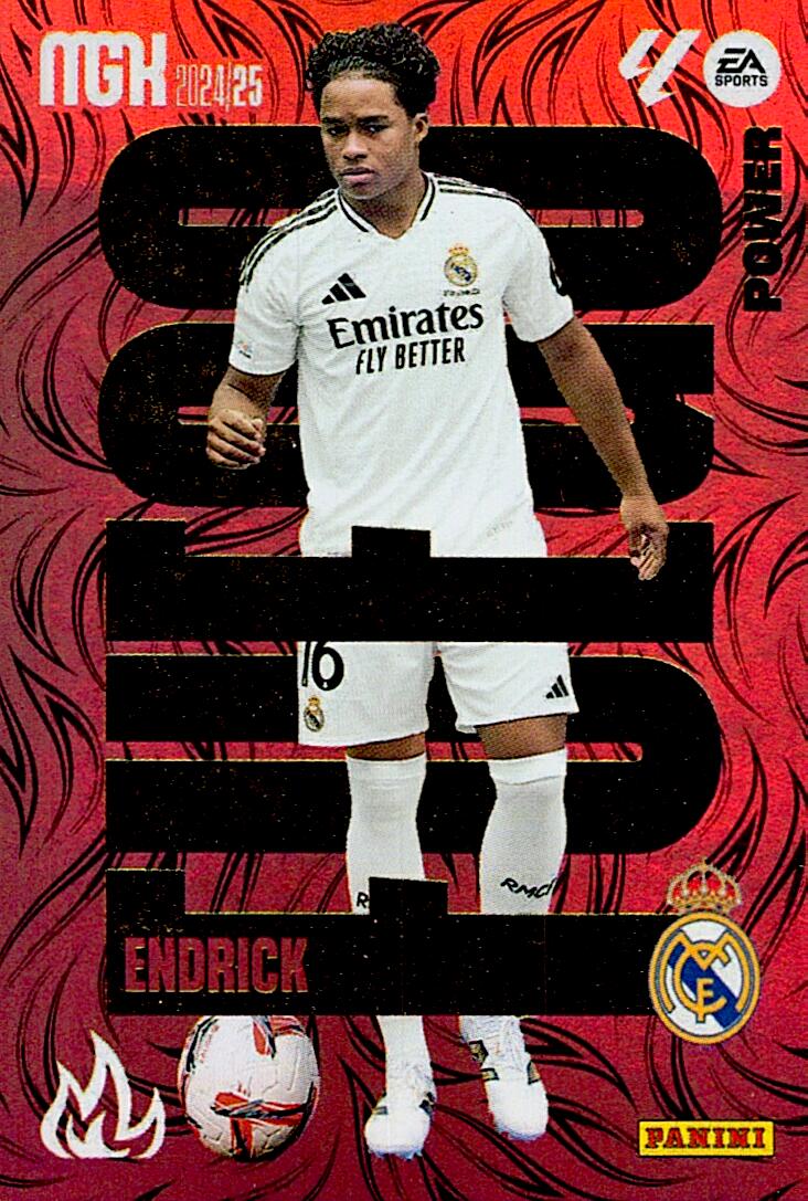 MEGACRACKS 2024/2025 ENDRICK NUEVO FUEGO POWER NºP499 TERCERA EDICION
