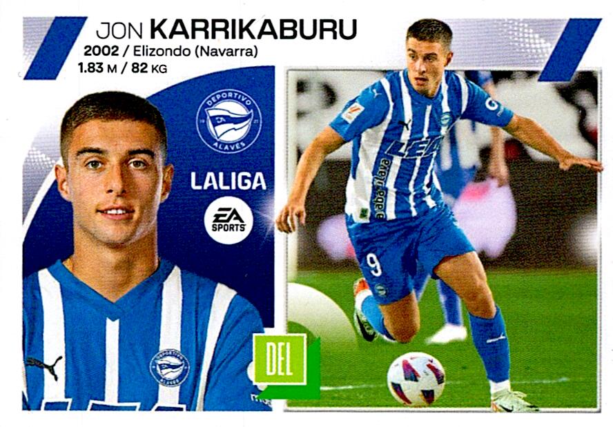 LIGA ESTE 2023/24 KARRIKABURU D. ALAVES Nº18 BIS COLOCA CUARTA EDICION