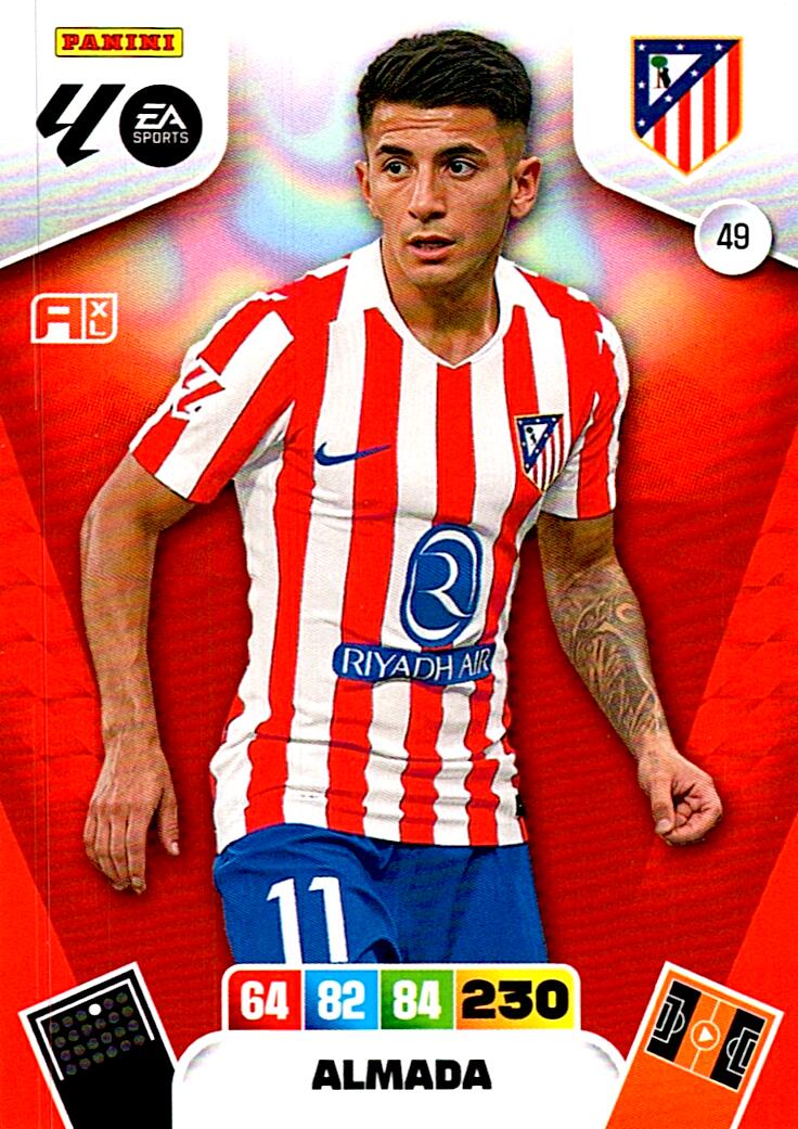 ADRENALYN LA LIGA 2025/2026 ALMADA ATLETICO DE MADRID Nº49