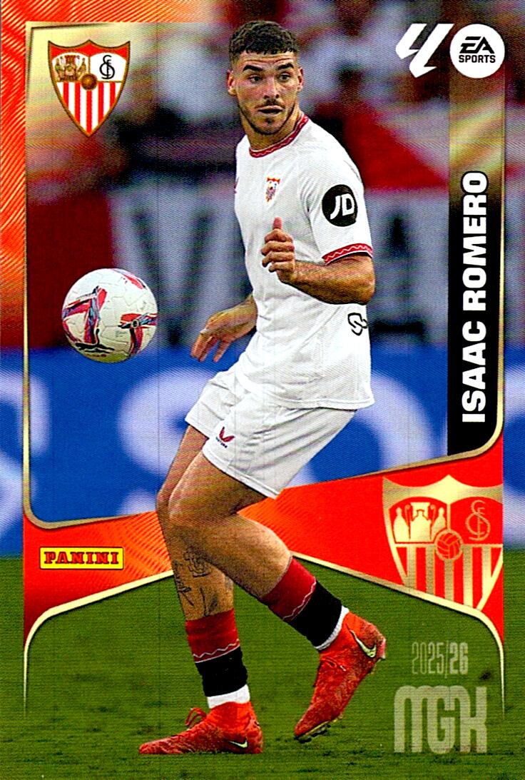 MEGACRACKS 2025/2026 ISAAC ROMERO SEVILLA FC Nº341
