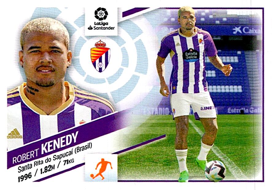 Cromo Liga Este 2022/2023 KENEDY ULTIMO FICHAJE Nº54 CUARTA EDICION