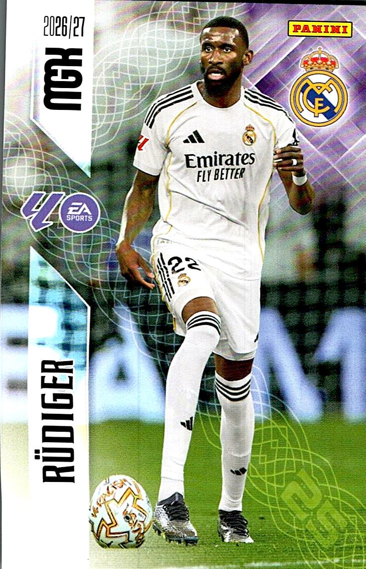 MEGACRACKS 2026/2027 RUDIGER REAL MADRID Nº223