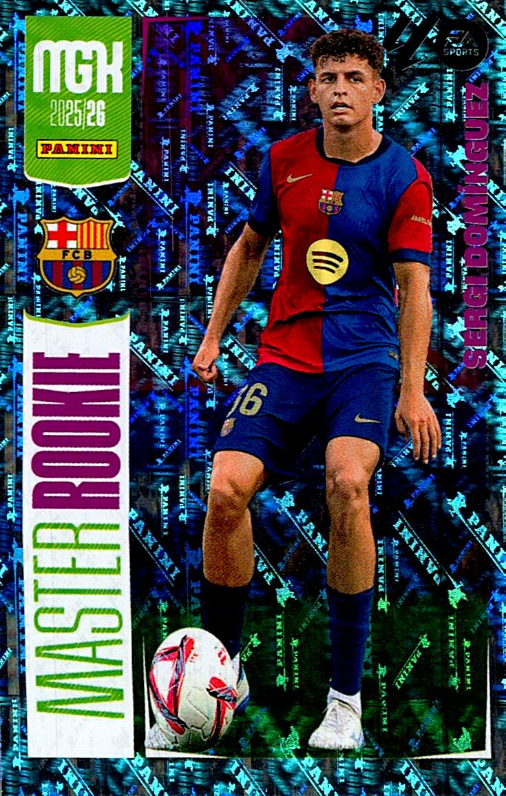 MEGACRACKS 2025/2026 SERGI RODRIGUEZ MASTER ROOKIE Nº421