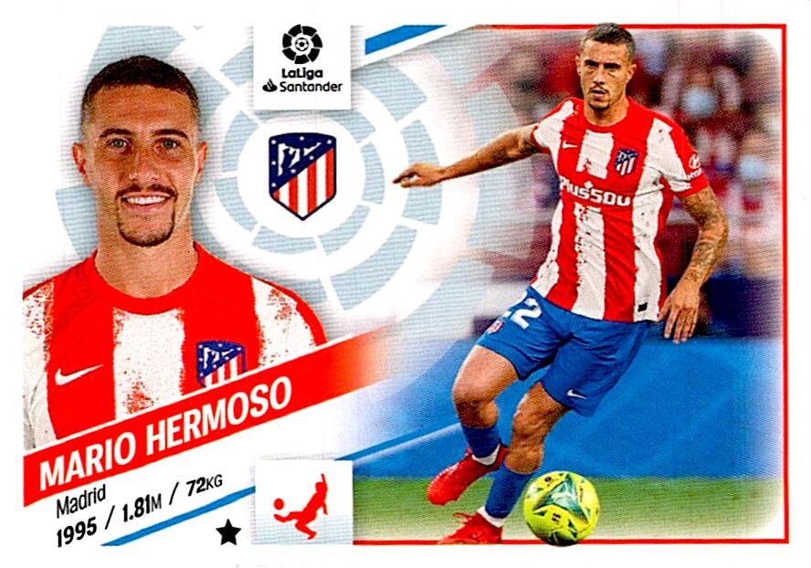 Cromo Liga Este 2022/2023 MARIO HERMOSO ATLETICO DE MADRID Nº8B