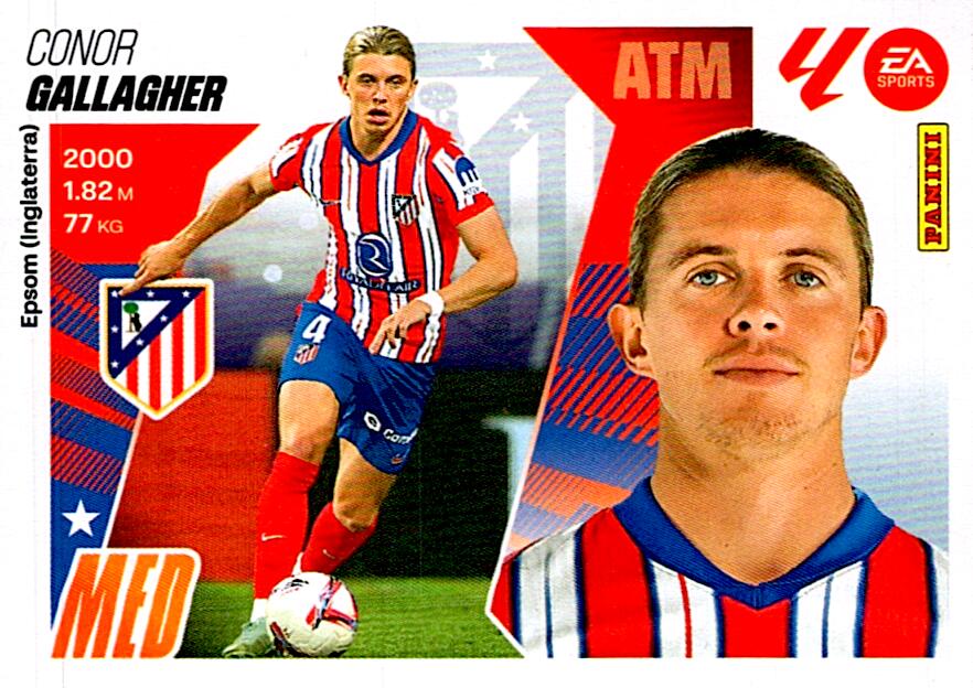 LIGA ESTE 2025/2026 ATLÉTICO DE MADRID GALLAGHER Nº10