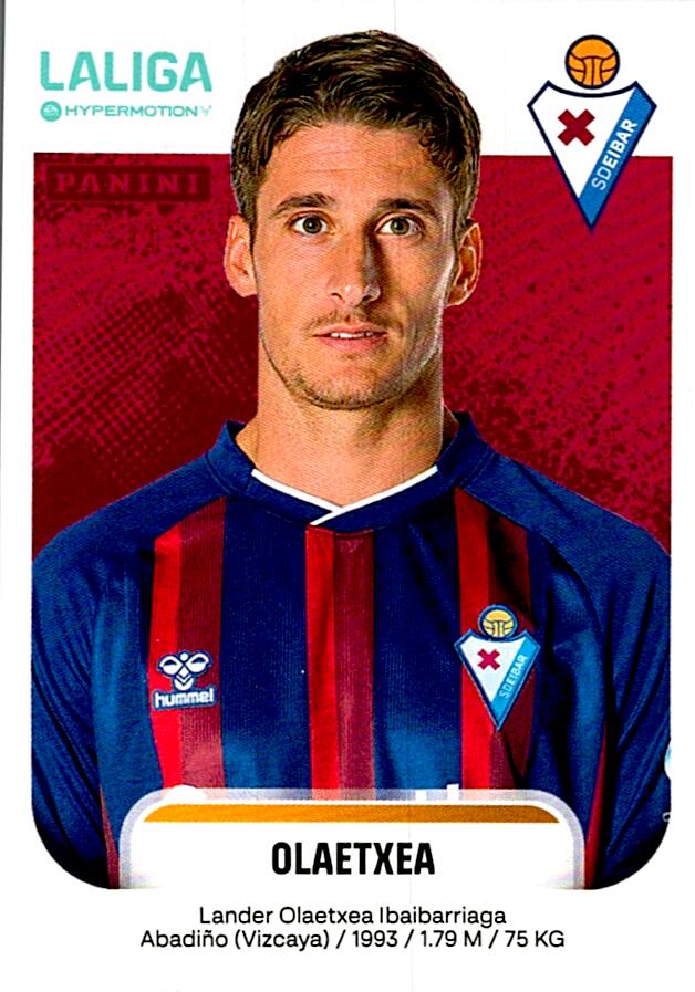 LALIGA HYPERMOTION 2025-26 OLAETXEA EIBAR Nº202A