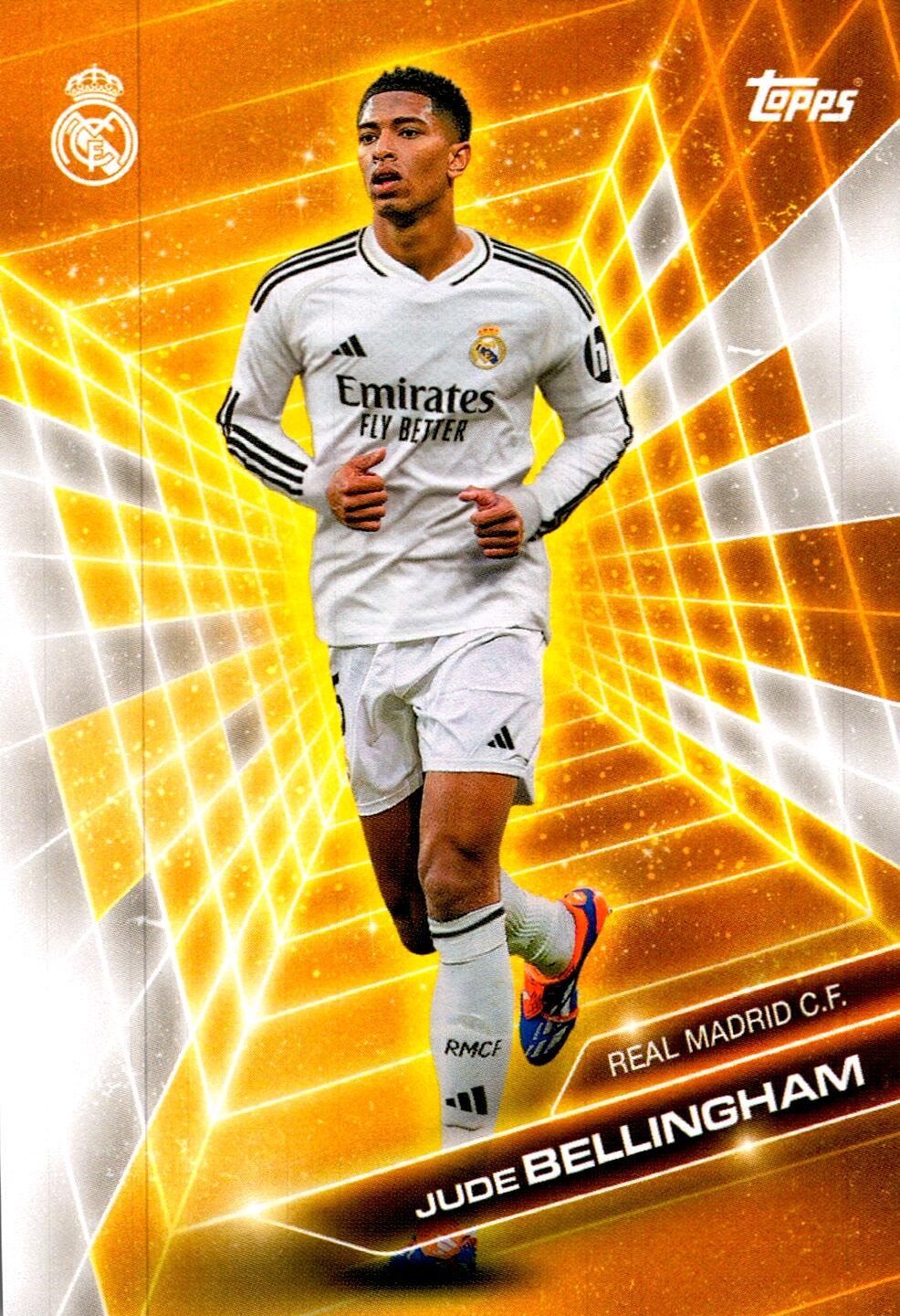 FAN SET REAL MADRID 2024/25 JUDE BELLINGHAM GOLDEN FUTURE NºGF-2