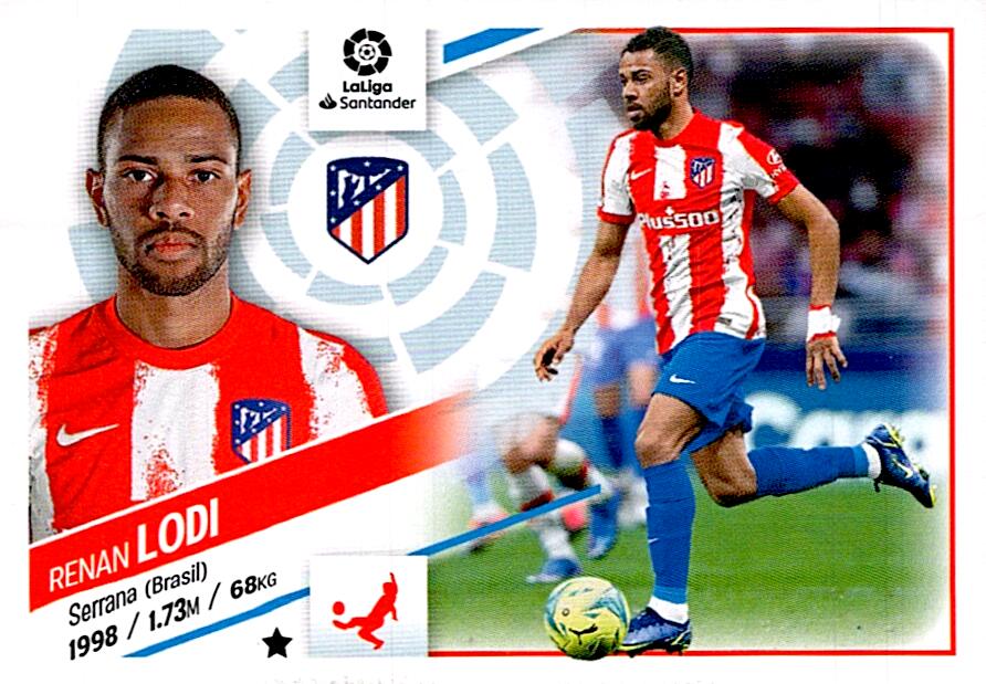 Cromo Liga Este 2022/2023 LODI ATLETICO DE MADRID Nº9