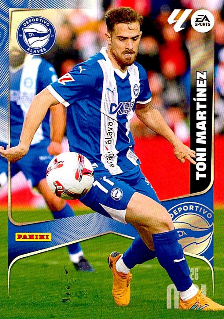MEGACRACKS 2025/2026 CD ALAVES TONI MARTINEZ Nº35