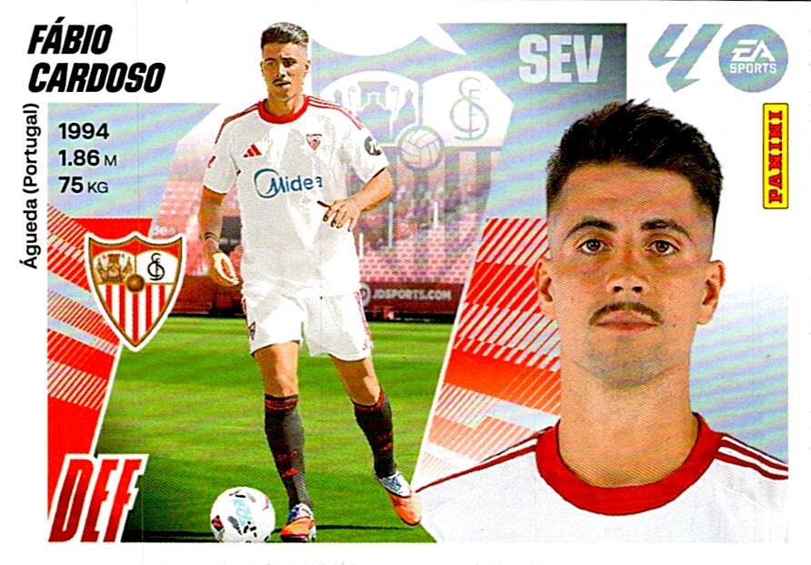 LIGA ESTE 2025/2026 FABIO CARDOSO ULTIMO FICHAJE Nº60 CUARTA EDICION