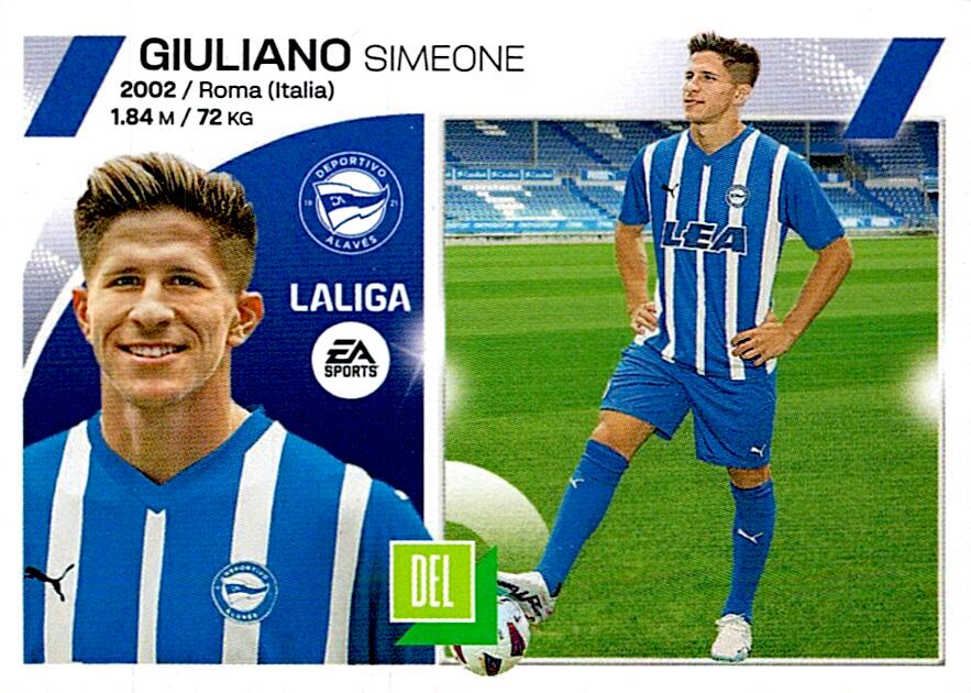 LIGA ESTE 2023/24 GIULIANO D. ALAVES Nº19 BIS COLOCA TERCERA EDICION