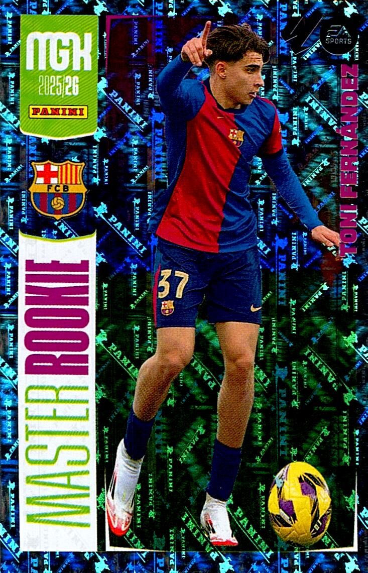 MEGACRACKS 2025/2026 TONI FERNANDEZ MASTER ROOKIE Nº422