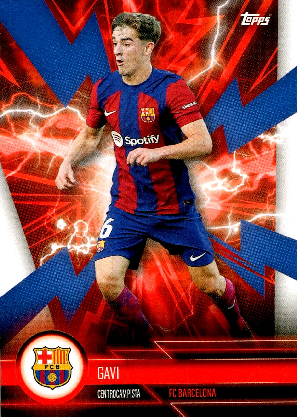 TOPPS FC BARCELONA 2022/2023 GAVI NºBARE-2