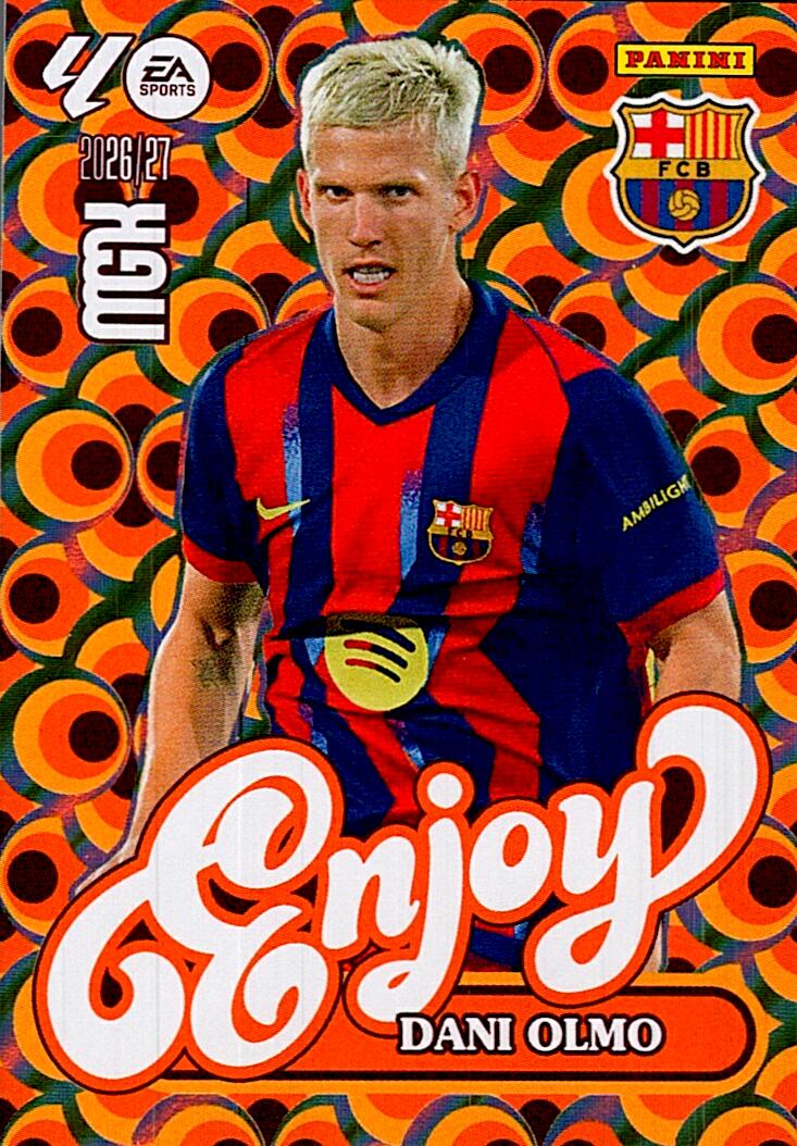MEGACRACKS 2026/2027 ENJOY DANI OLMO FC BARCELONA Nº381