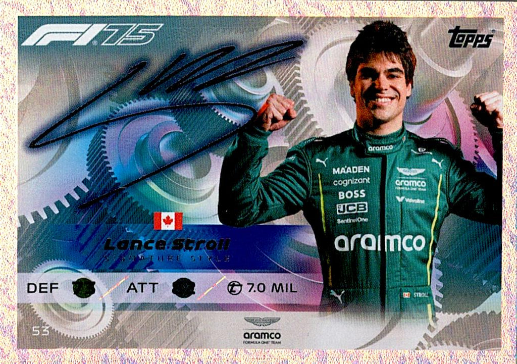 Turbo Attax 2025 LANCE STROLL AUTO nº53