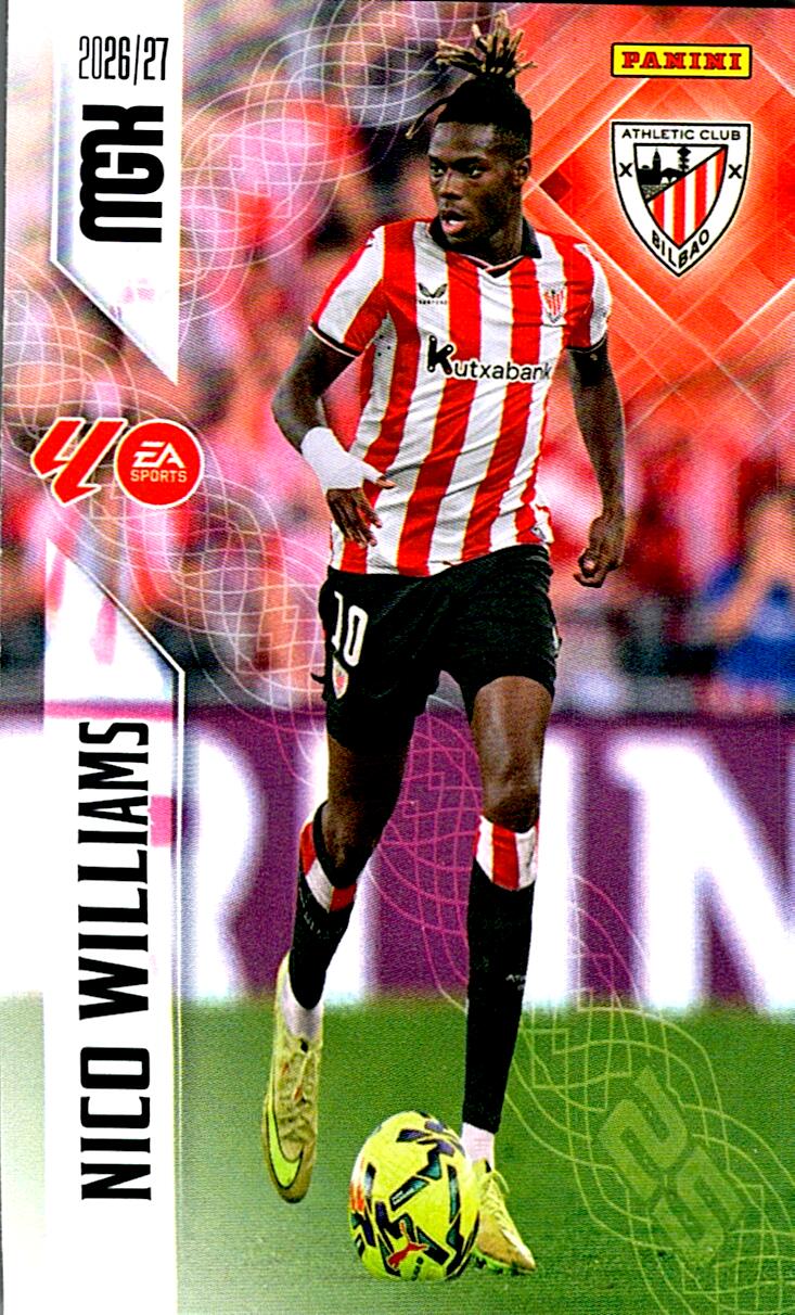 MEGACRACKS 2026/2027 NICO WILIAMS ATHLETIC CLUB  Nº54