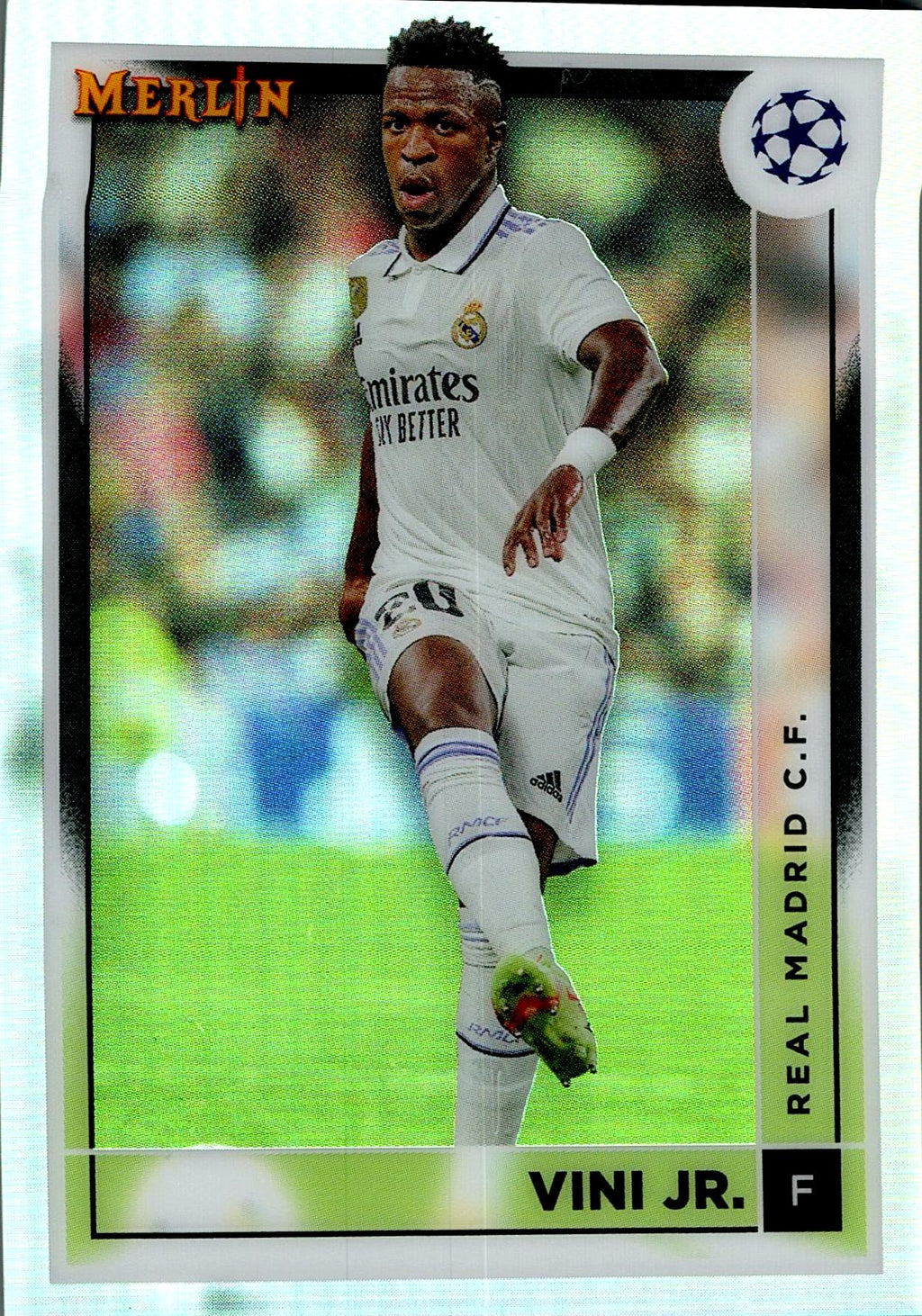 TOPPS MERLIN UCL 2022/2023 VINI JR Nº118 REFRACTOR