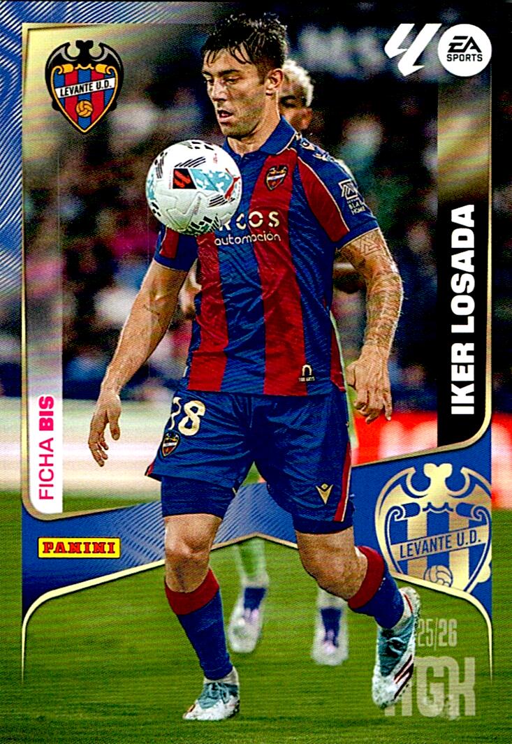 MEGACRACKS 2025/2026 IKER LOSADA LEVANTE UD Nº209BIS TERCERA EDICION