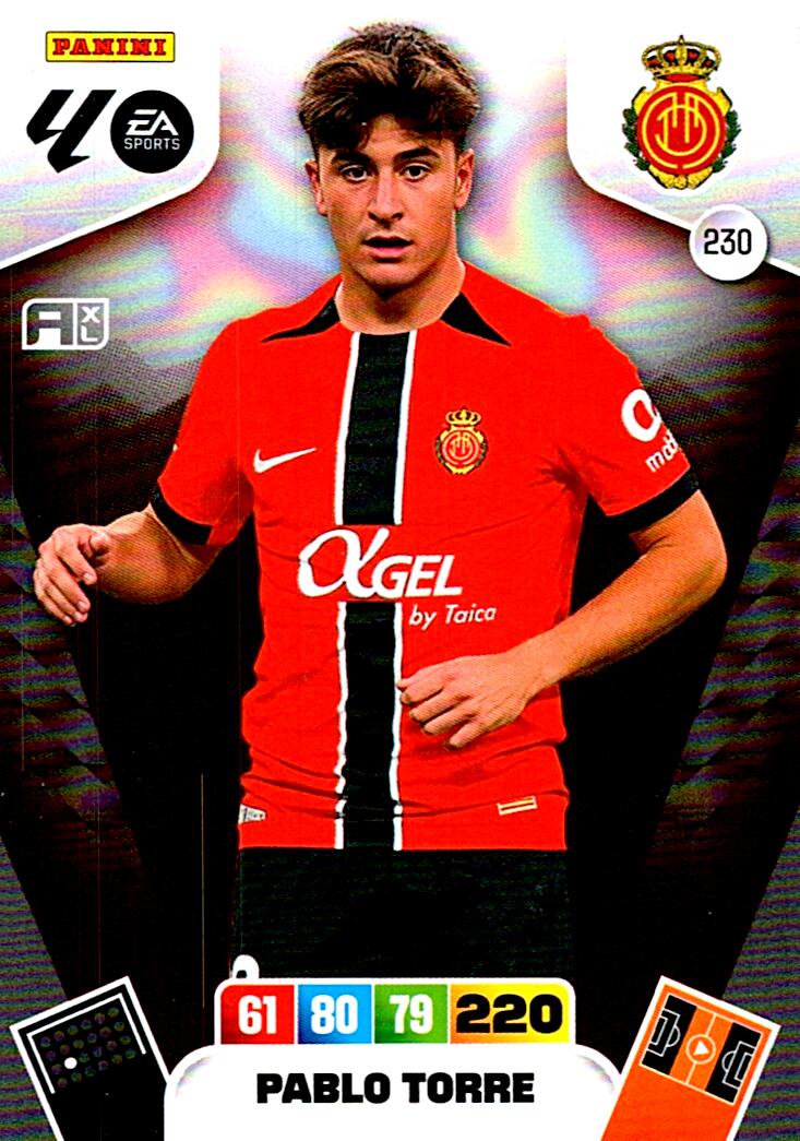 ADRENALYN LA LIGA 2025/2026 PABLO TORRE RCD MALLORCA Nº230