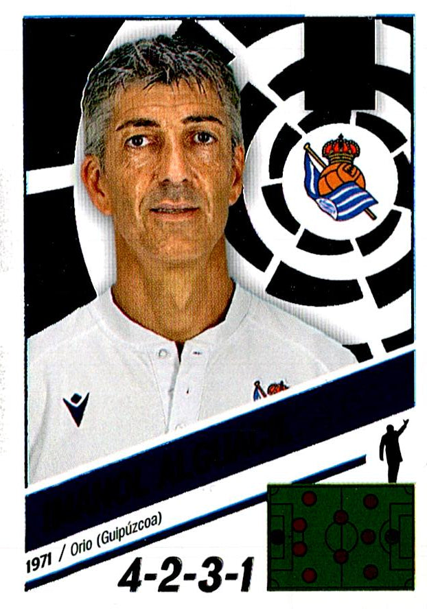 Cromo Liga Este 2022/2023 IMANOL ALGUACIL REAL SOCIEDAD Nº2