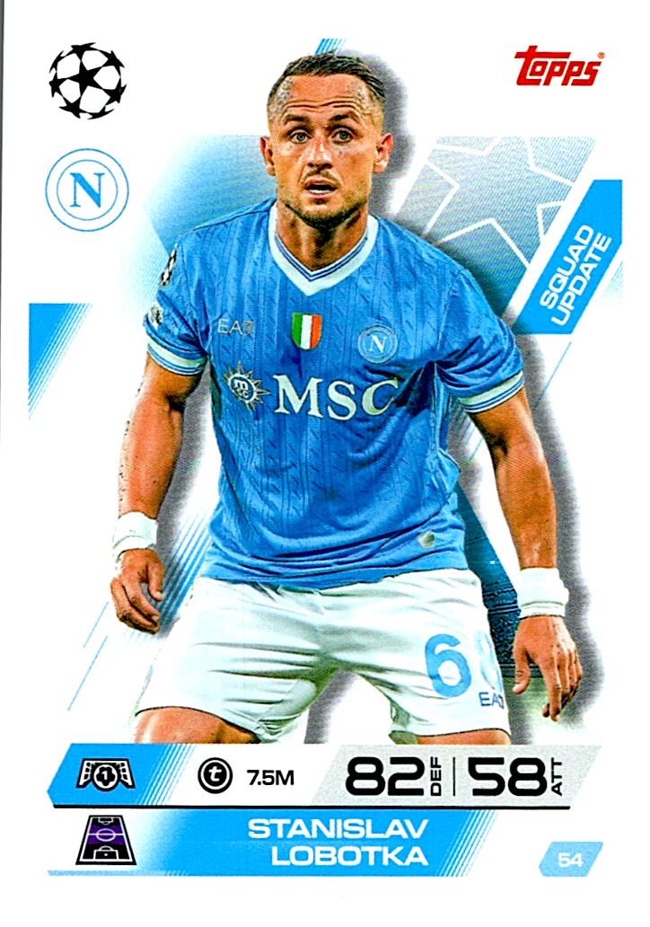 TOPPS MATCH ATTAX EXTRA 2025/26 STANISLAV LOBOTKA Nº54