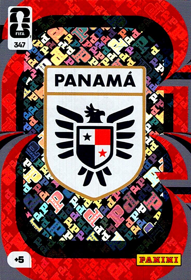 ADRENALYN WORLD CUP 2026 ESCUDO PANAMA Nº347