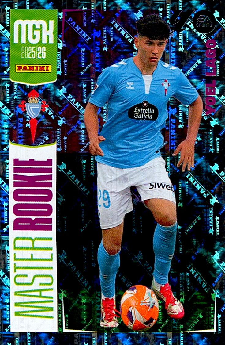 MEGACRACKS 2025/2026 YOEL LAGO MASTER ROOKIE Nº423