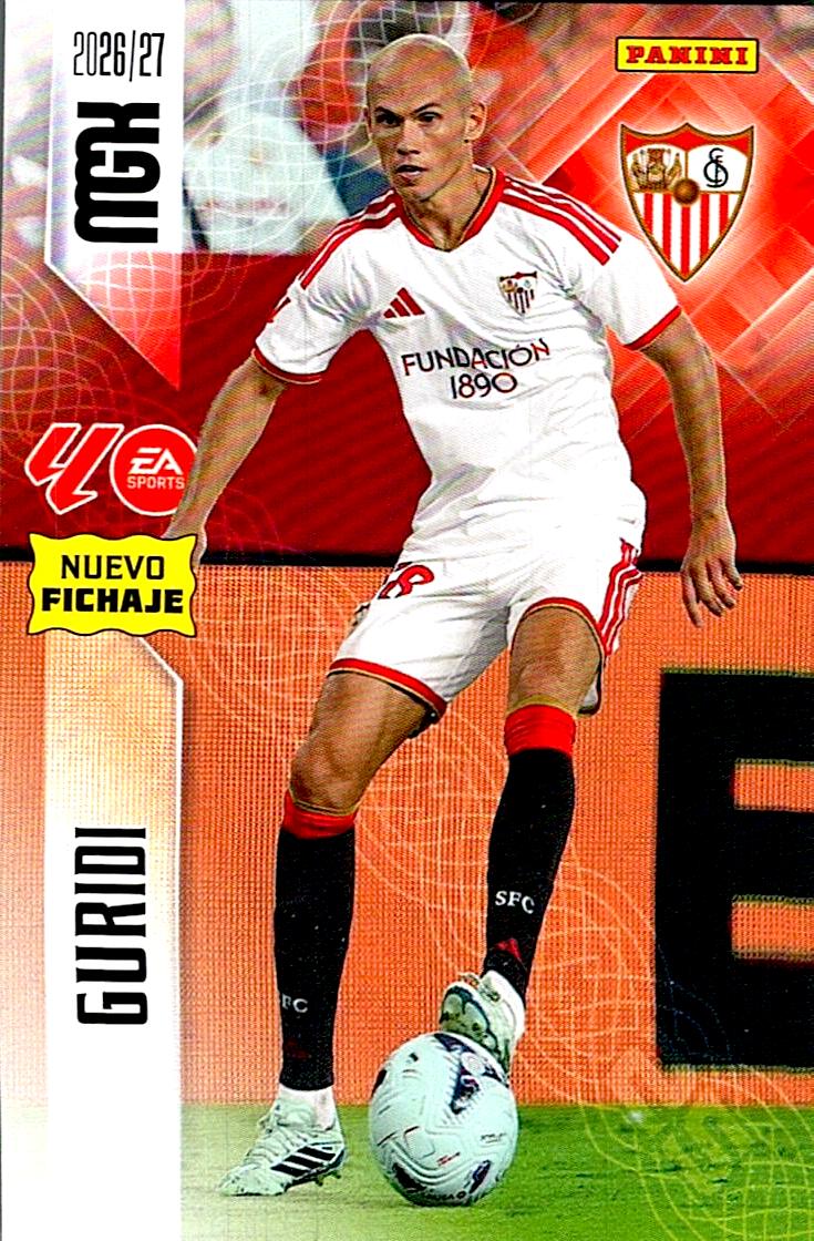 MEGACRACKS 2026/2027 GURIDI NUEVO FICHAJE Nº461 SEGUNDA EDICION