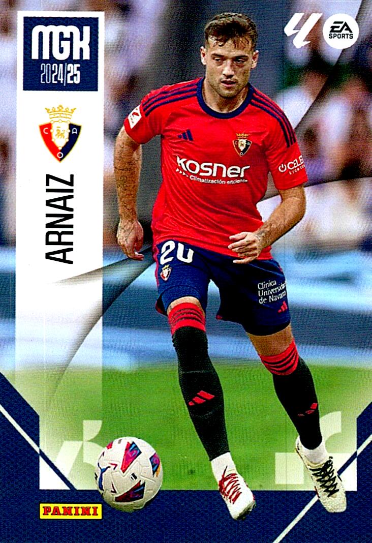 Megacracks 2024/2025 ARNAIZ CA Osasuna Nº 268