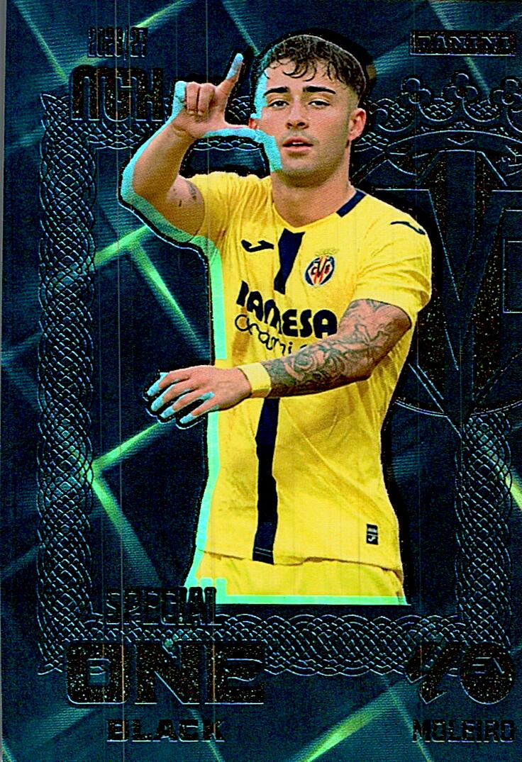 MEGACRACKS 2026/2027 SPECIAL ONE BLACK MOLEIRO VILLARREAL CF